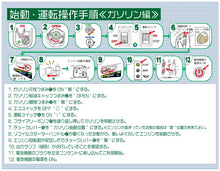 画像をギャラリービューアに読み込む, カセットボンベとガソリン両方使える発電機
