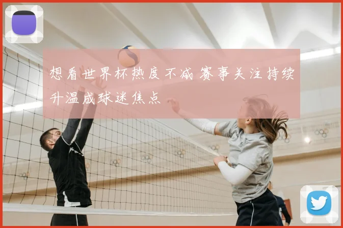 想看世界杯热度不减 赛事关注持续升温成球迷焦点